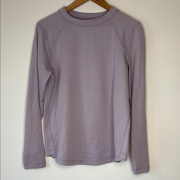 Eddie Bauer Thermal Raglan Long Sleeve Crewneck Top - Picture 1 of 4